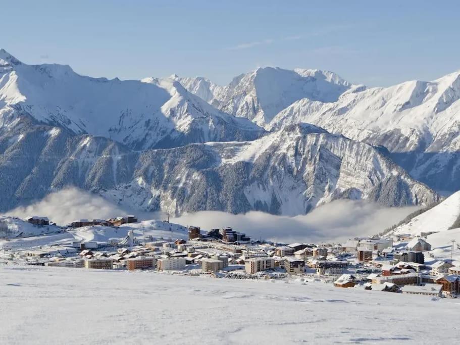*Nouveau* Pied Des Pistes * Piscine Ext. Chauffee* Alpe d'Huez ภายนอก รูปภาพ